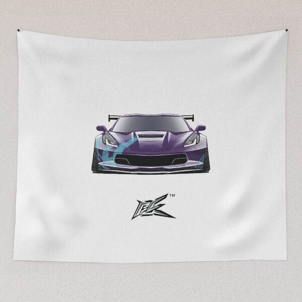 Item preview, corvette c7 widebody purple  designed and sold by NaquashM.