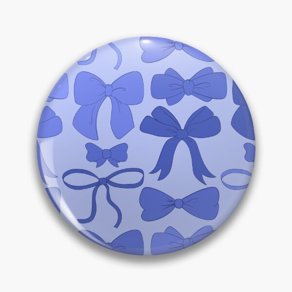 Item preview, Blue Bows Pattern designed and sold by RorisRealms.