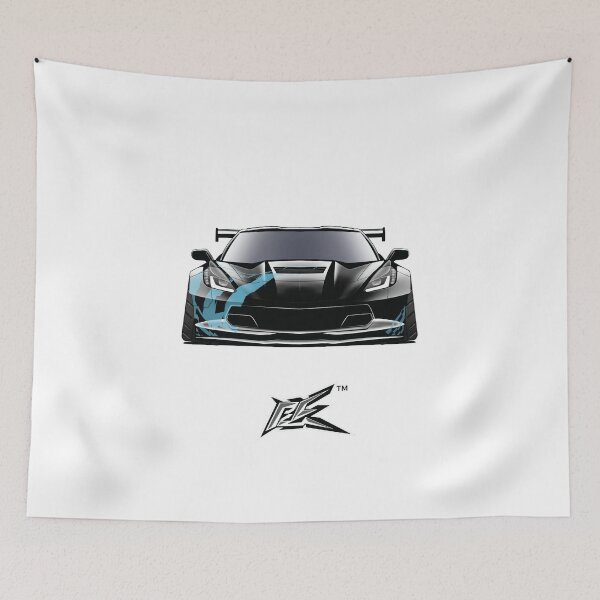 Item preview, corvette c7 widebody black  designed and sold by NaquashM.