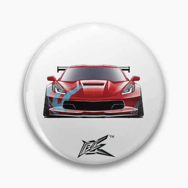 Item preview, corvette c7 widebody red designed and sold by NaquashM.