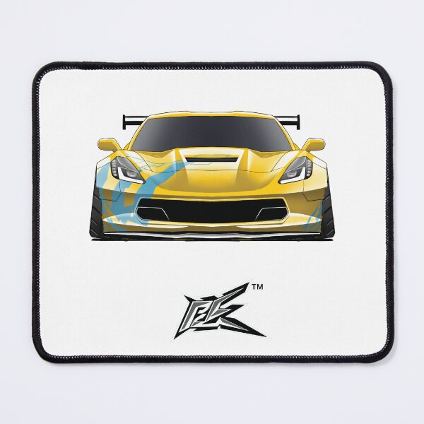 Item preview, corvette c7 widebody yellow designed and sold by NaquashM.