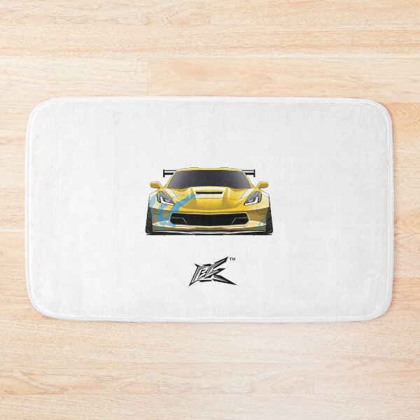 Item preview, corvette c7 widebody yellow  designed and sold by NaquashM.