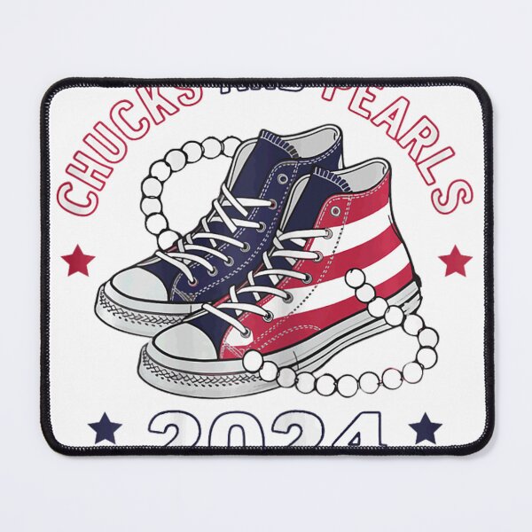 Item preview, Chucks And Pearls For Women, Gift For Vote US President 2024 designed and sold by thirumalaisam.