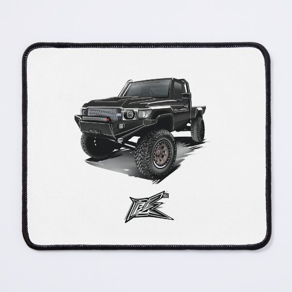 Item preview, toyota land cruiser series 79 overland ute black designed and sold by NaquashM.
