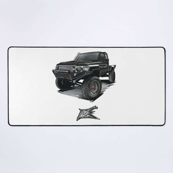 Item preview,  toyota land cruiser series 79 overland ute black  designed and sold by NaquashM.
