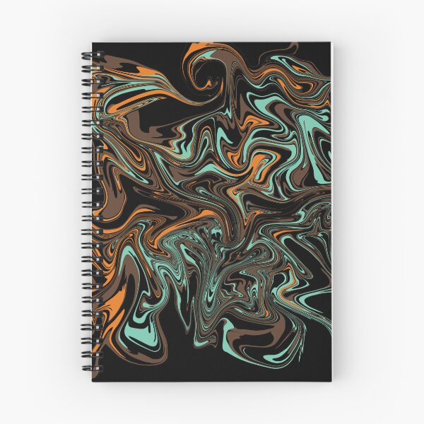 Item preview, Abstract Liquid Earthly Tones designed and sold by Quoppidou.