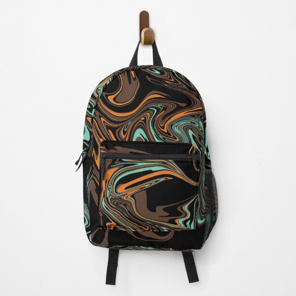 Item preview, Abstract Liquid Earthly Tones designed and sold by Quoppidou.