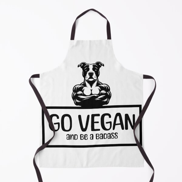 Item preview, Vegan Badass Pitbull Funny designed and sold by Animalistawear.