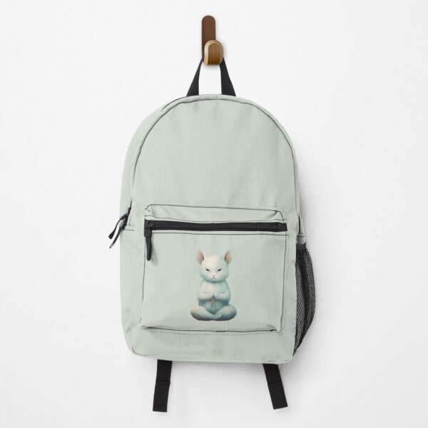 Item preview, Meditating mouse Japanese zen art design designed and sold by CroesCreations.