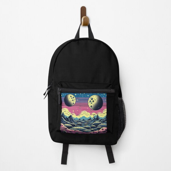 Item preview, Alien Landscape Pop Art Style designed and sold by artofuniverse.