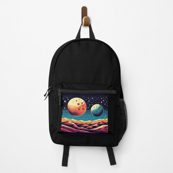 Item preview, Alien Landscape Pop Art Style designed and sold by artofuniverse.