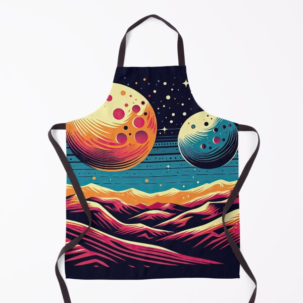 Artikelvorschau, Außerirdische Landschaft im Pop-Art-Stil entworfen und verkauft von artofuniverse.