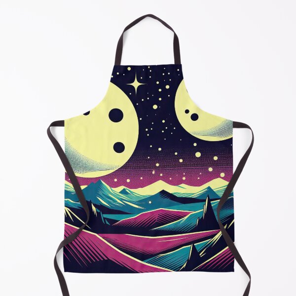 Artikelvorschau, Außerirdische Landschaft im Pop-Art-Stil entworfen und verkauft von artofuniverse.
