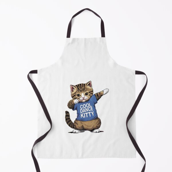 Item preview, Cat Kitten Funny Cool Dance Kitty designed and sold by Playful Strokes pom@pom.