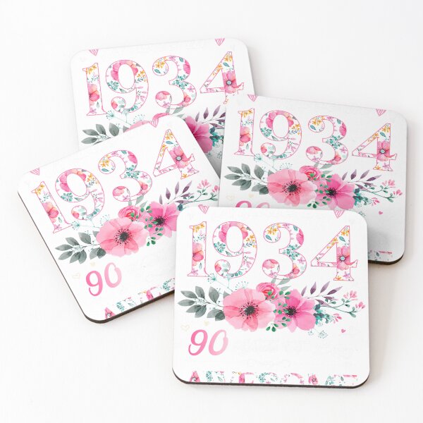 Item preview, Made in 1934 90 Year Of Being Awesome For Women, 90Th Birthday Gift designed and sold by thirumalaisam.