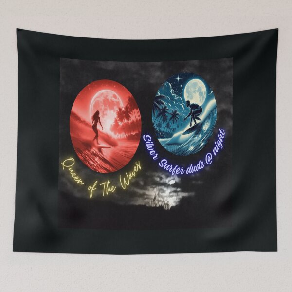 Item preview, Luna tide and cosmic glide designed and sold by Reubens-Art.