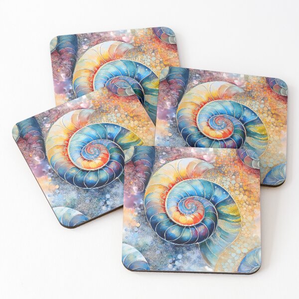 Item preview, Nautilus shell designed and sold by Vibranta Studio.
