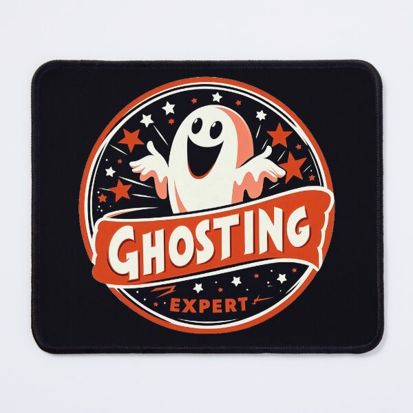Item preview, Spooky 'Ghosting Expert' Design - Perfect for Halloween and Dating Humor designed and sold by 7Four1.