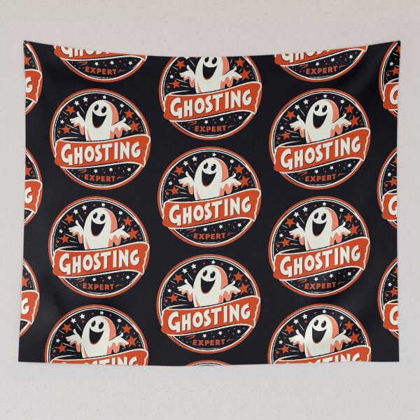 Item preview, Spooky 'Ghosting Expert' Design - Perfect for Halloween and Dating Humor designed and sold by 7Four1.