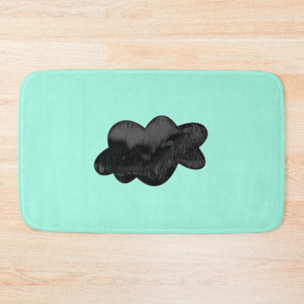 Item preview,  Cloud shape in black and grey designed and sold by FlossOrFi.