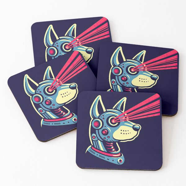 Item preview, Robot Dog Pop Art Style designed and sold by artofuniverse.
