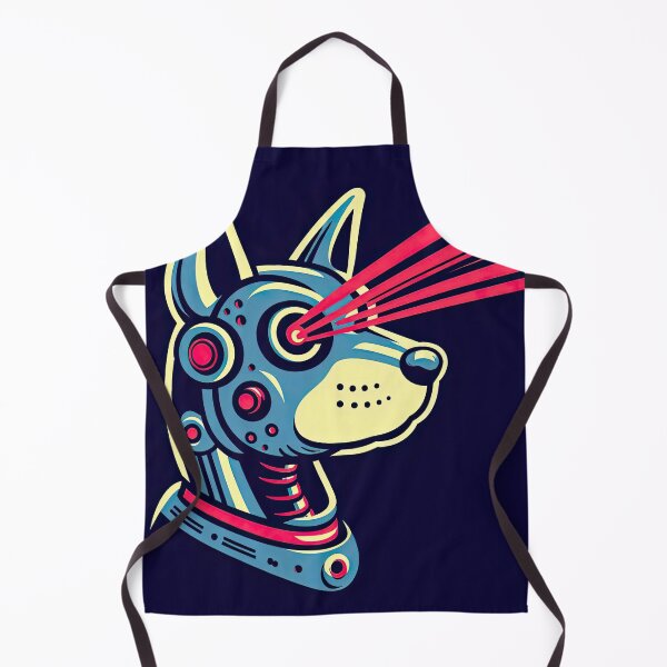 Item preview, Robot Dog Pop Art Style designed and sold by artofuniverse.