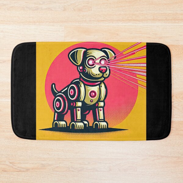 Item preview, Robot Dog Pop Art Style designed and sold by artofuniverse.
