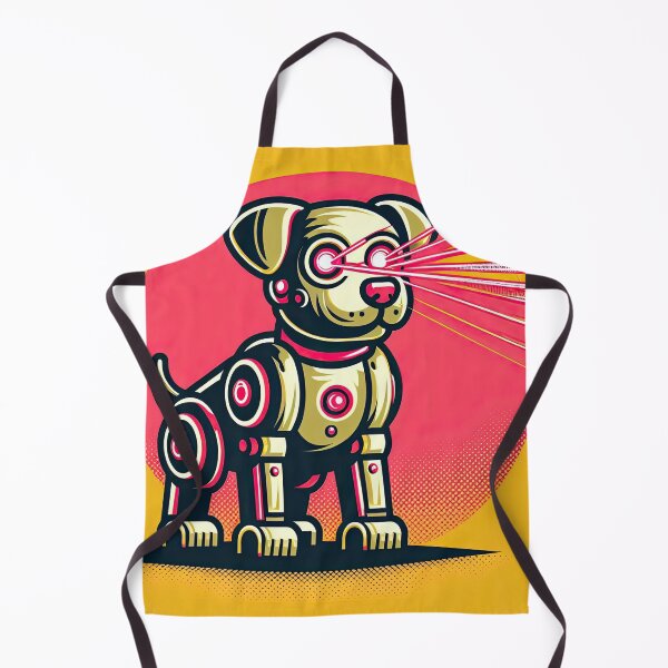 Item preview, Robot Dog Pop Art Style designed and sold by artofuniverse.