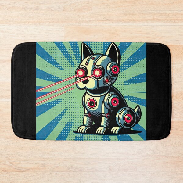 Item preview, Robot Dog Pop Art Style designed and sold by artofuniverse.