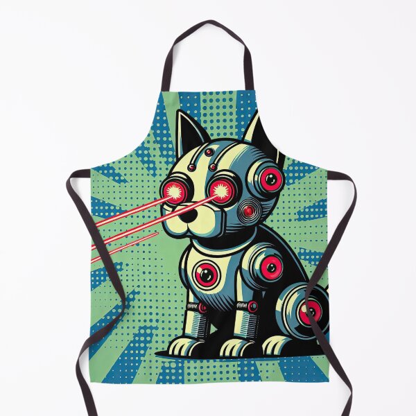 Item preview, Robot Dog Pop Art Style designed and sold by artofuniverse.