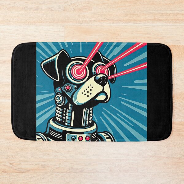 Item preview, Robot Dog Pop Art Style designed and sold by artofuniverse.