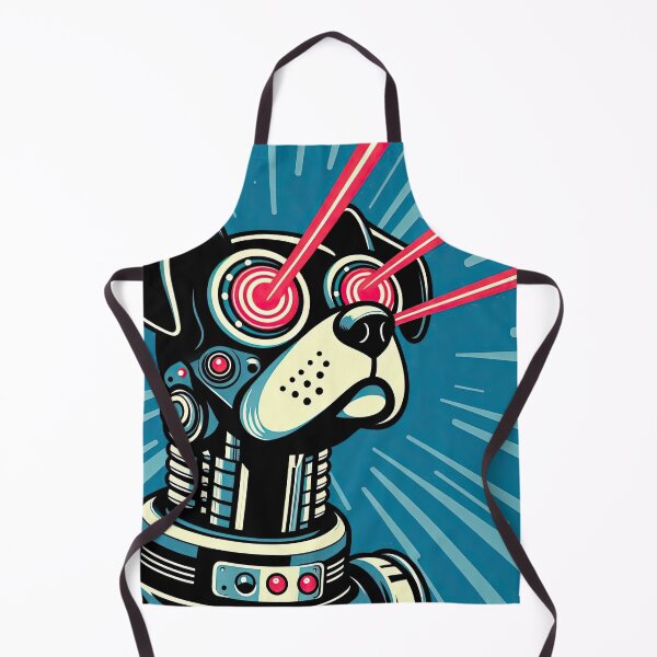 Item preview, Robot Dog Pop Art Style designed and sold by artofuniverse.