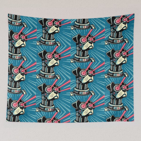 Item preview, Robot Dog Pop Art Style designed and sold by artofuniverse.