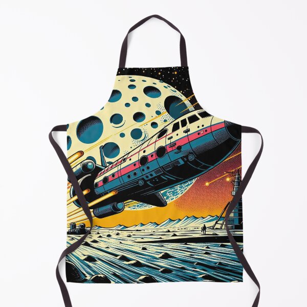 Item preview, Spaceship Pop Art Style designed and sold by artofuniverse.