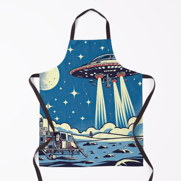 Item preview, Spaceship Pop Art Style designed and sold by artofuniverse.