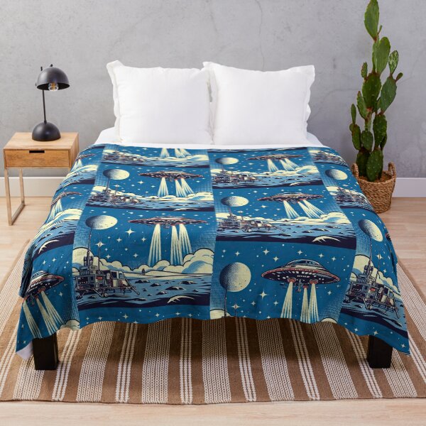 Item preview, Spaceship Pop Art Style designed and sold by artofuniverse.