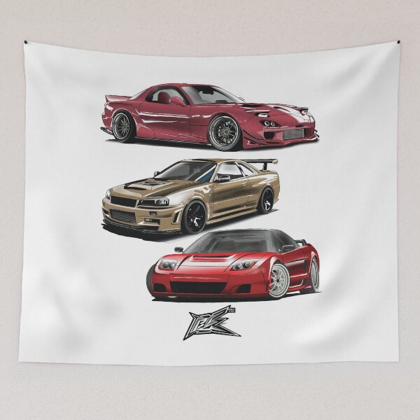 Item preview, jdm classics gtr, rx7 designed and sold by NaquashM.