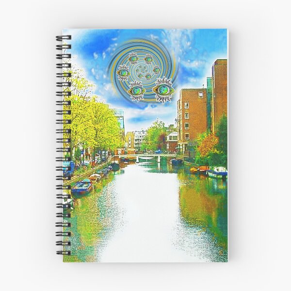 Item preview, CanalFlamingEyeVortex designed and sold by Klaus Bremner (Autotelic Art).