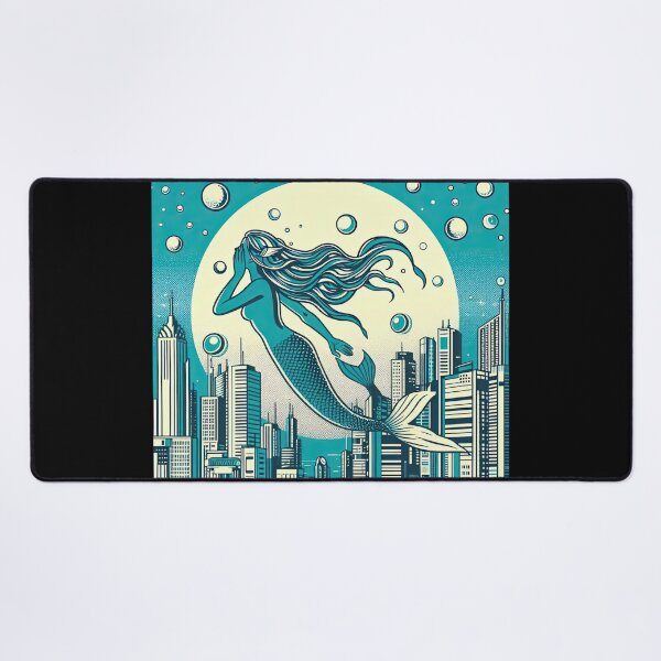 Item preview, Mermaid Pop Art Style designed and sold by artofuniverse.
