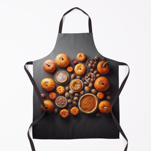 Item preview, Autumn composition: autumn fruits, pumpkins, pumpkin cream pie, leaves, abundance.6 designed and sold by My-fake-places.