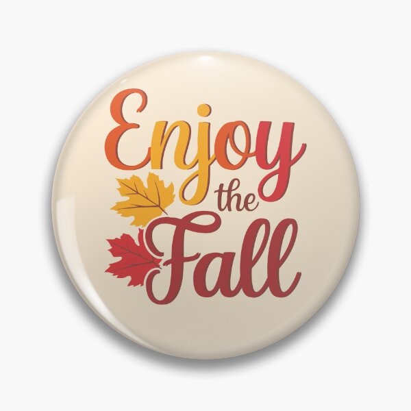 Item preview, Enjoy the Fall - Autumn Leaves Seasonal designed and sold by FEBRICAST.
