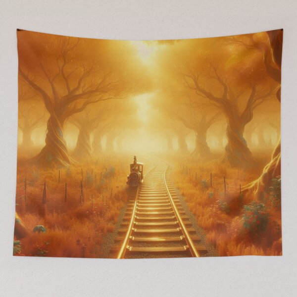 Item preview, Realistic Journey Through A Golden Wonderland. designed and sold by IrsathThaslima.
