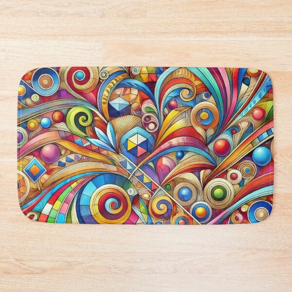 Item preview, Kaleidoscope of Abstract Whirls designed and sold by Sillytoe.