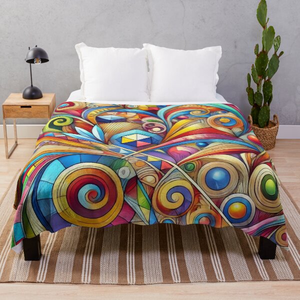 Item preview, Kaleidoscope of Abstract Whirls designed and sold by Sillytoe.