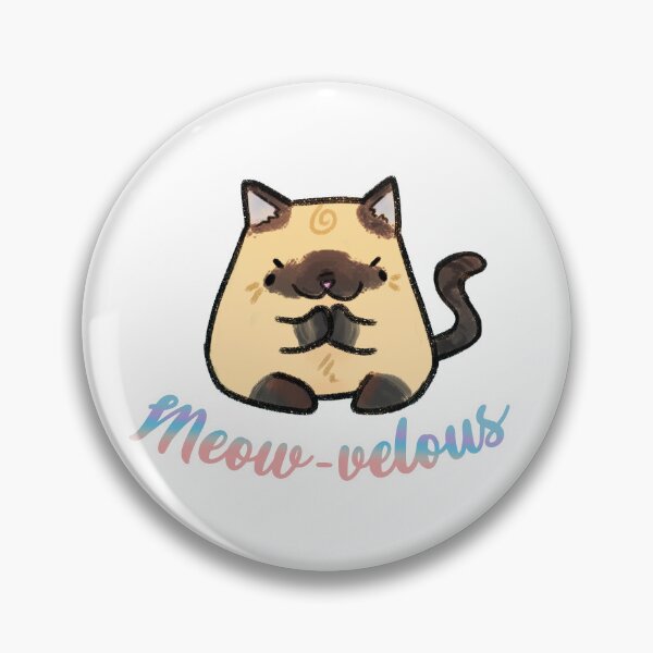 Item preview, Meow-velous scheming siamese cat designed and sold by DuckhatsMcGee.