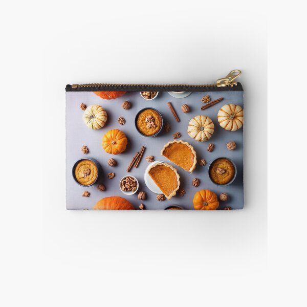 Item preview, Autumn composition: autumn fruits, pumpkins, pumpkin cream pie, leaves, abundance.5 designed and sold by My-fake-places.