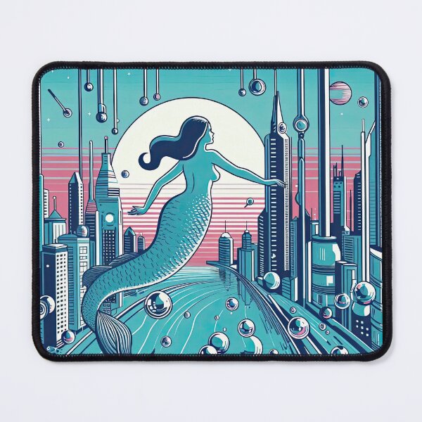 Item preview, Mermaid Pop Art Style designed and sold by artofuniverse.