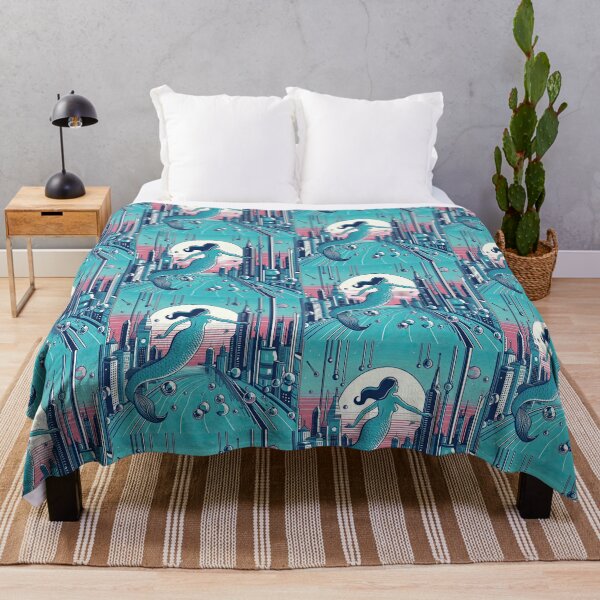Item preview, Mermaid Pop Art Style designed and sold by artofuniverse.