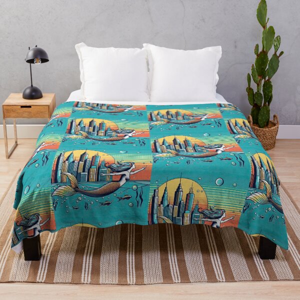 Item preview, Mermaid Pop Art Style designed and sold by artofuniverse.