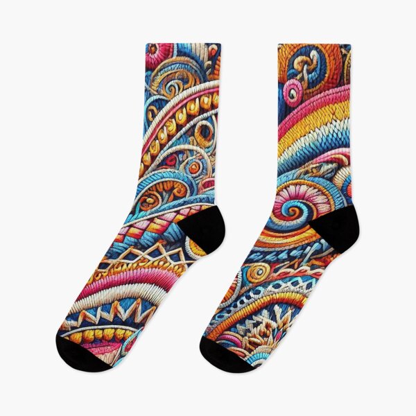 Item preview, Vibrant Tapestry of Woven Patterns designed and sold by Sillytoe.